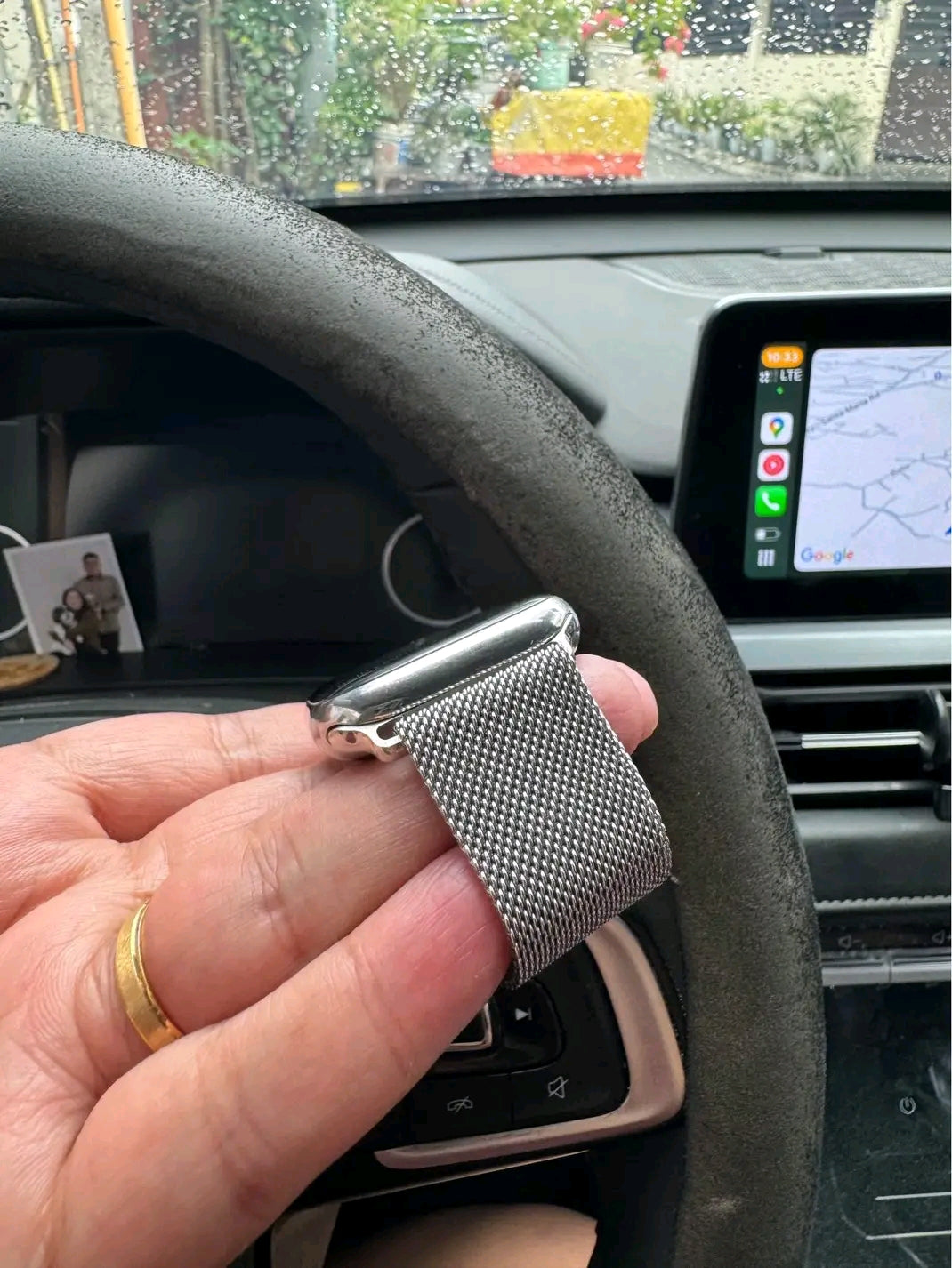 Apple logo series 10 Silver with Magnetic Chain