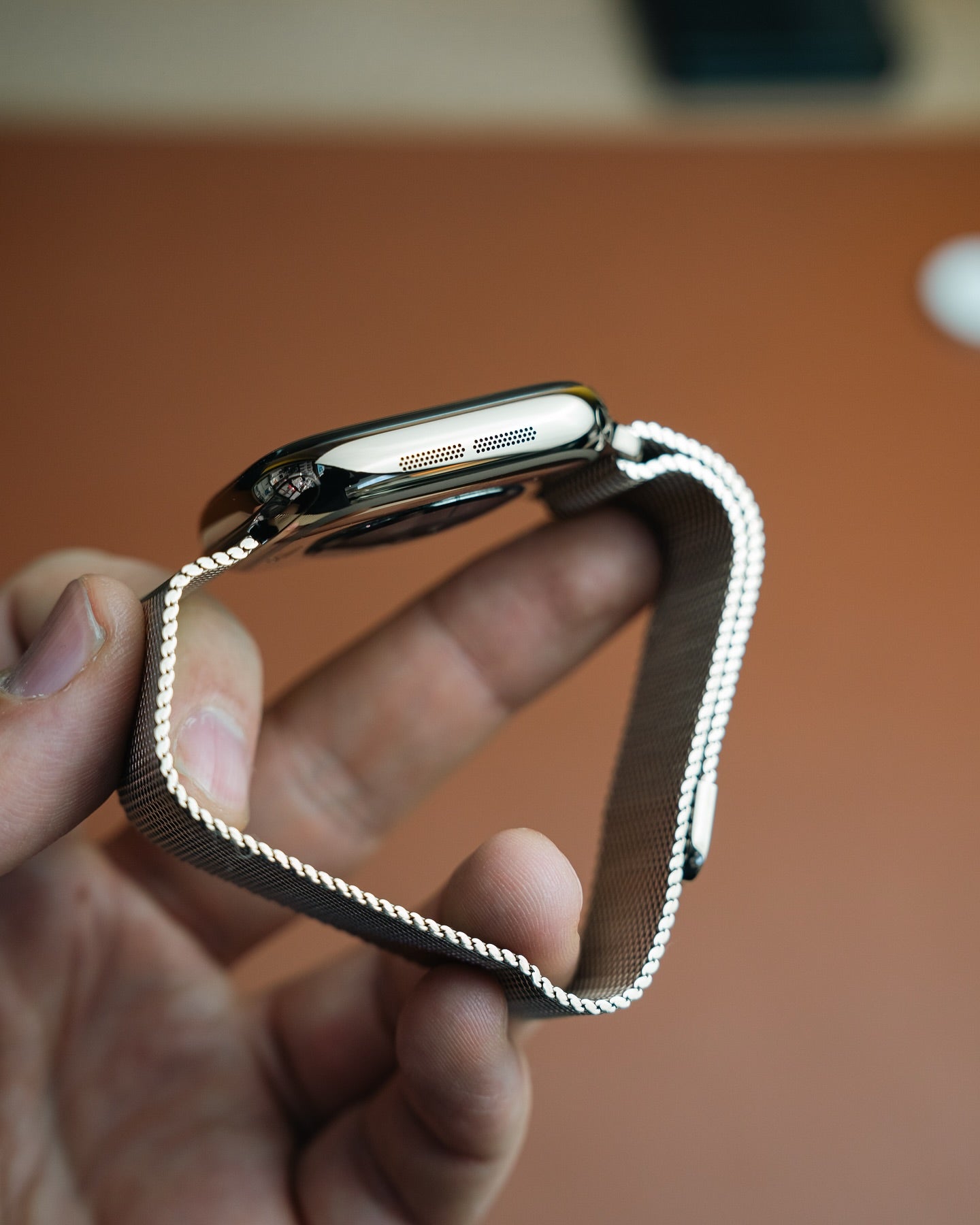 Apple logo series 10 Gold with Magnetic Chain